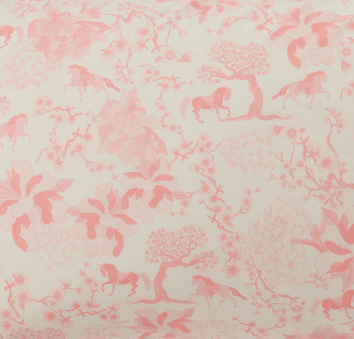 FLEUR COTTON FITTED COT SHEET