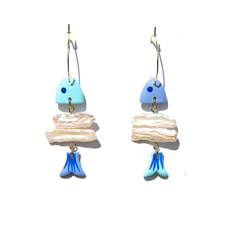 Sardine Bones Earrings