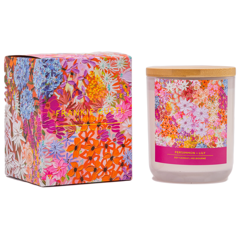 ARTIST SERIES CANDLE - PERSIMMON + LILY - KELSIE ROSE