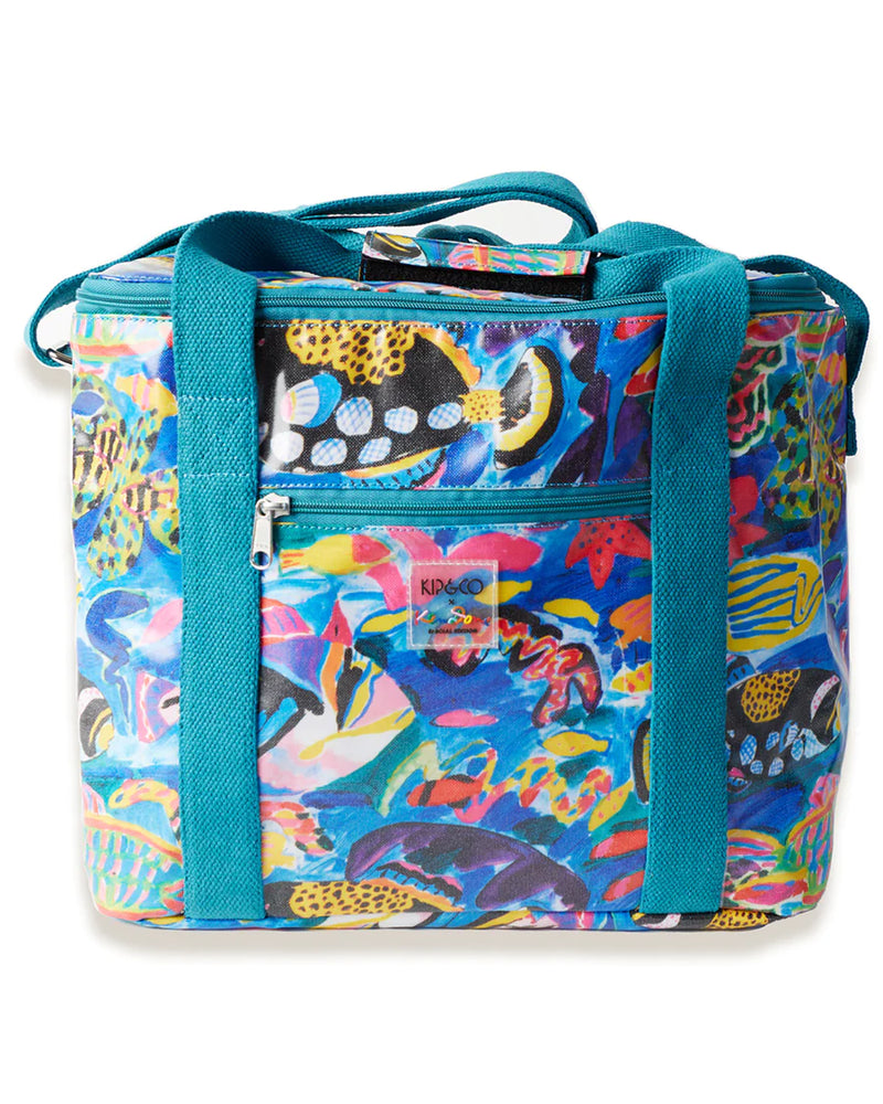 KIP&CO X KEN DONE BARRIER REEF GARDEN COOLER BAG