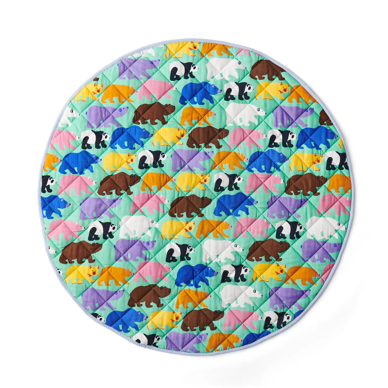 CAN'T BEAR IT QUILTED BABY PLAY MAT