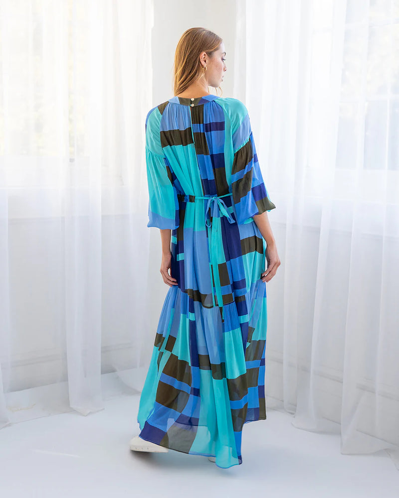 Laurent Dress - Patchwork