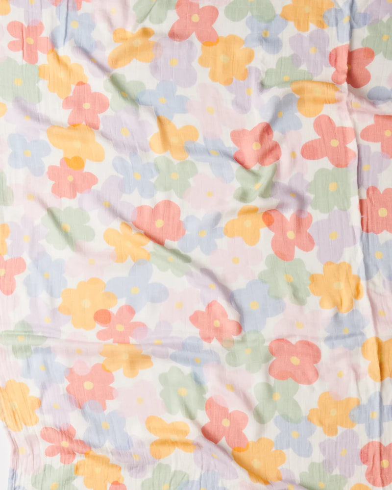 PAPER DAISY BAMBOO SWADDLE