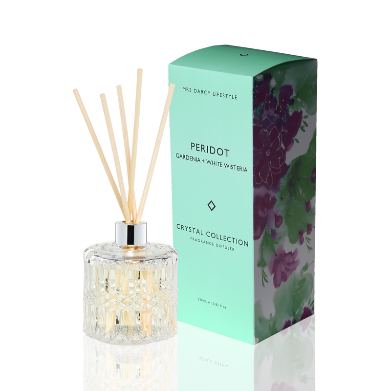 Diffuser Peridot - Gardenia + White Wisteria