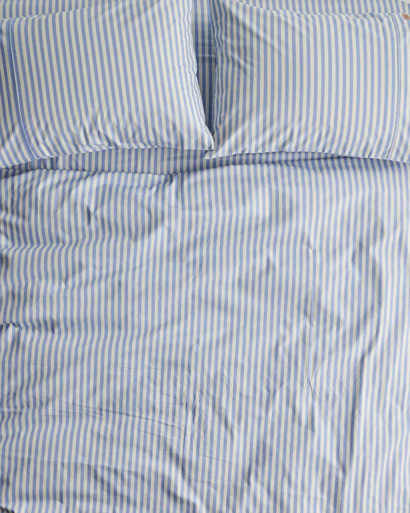 SEASIDE STRIPE ORGANIC COTTON QUILT COVER