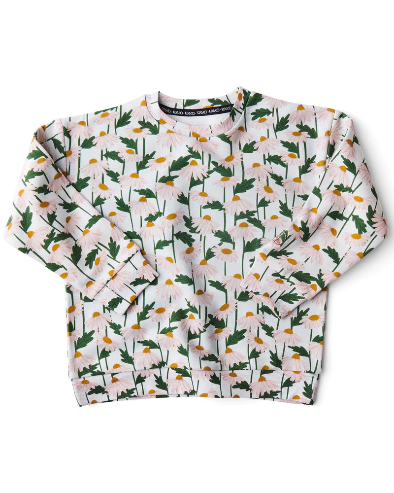 DAISY BUNCH ORGANIC COTTON SWEATER