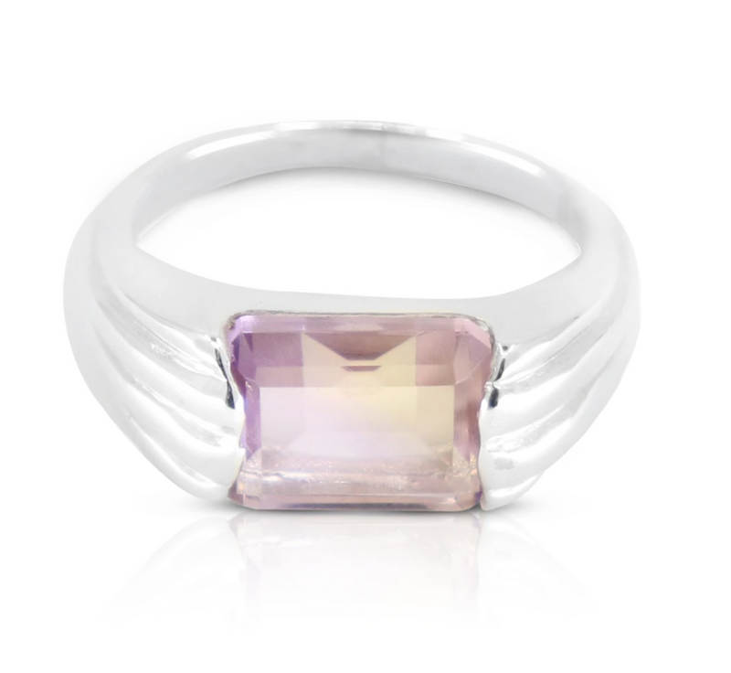 Alchemy Ametrine Silver Ring