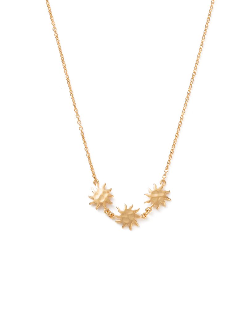 SOLIS NECKLACE 18K GOLD PLATED